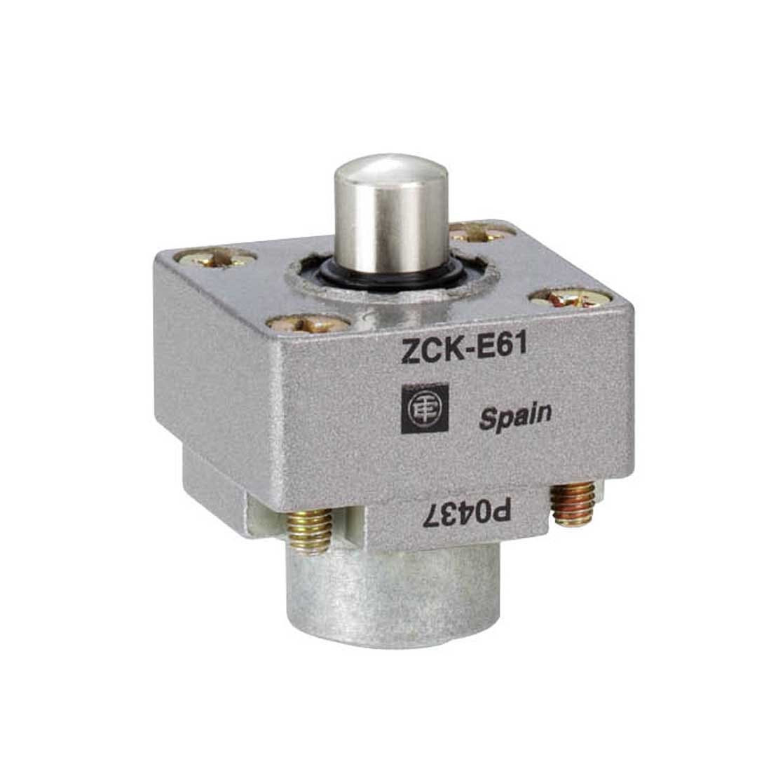 SCHNEIDER - Limit Switch Head ZCKE, Metal End Plunger