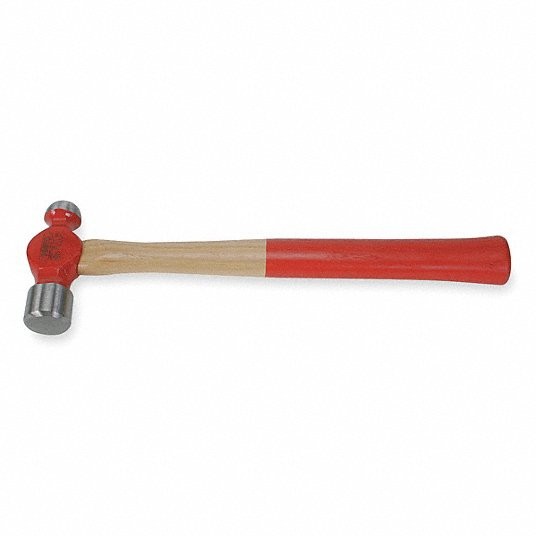 Ball Pein Hammer, Head Weight (Oz.) 16.0, Hardwood Handle, Overall Length (In.) 14-1/2
