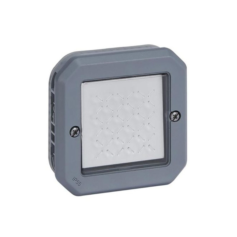 LEGRAND - Switch Plexo, IP55, 1 Gang, 2 Way, 16A 250V, Mechanism, Grey