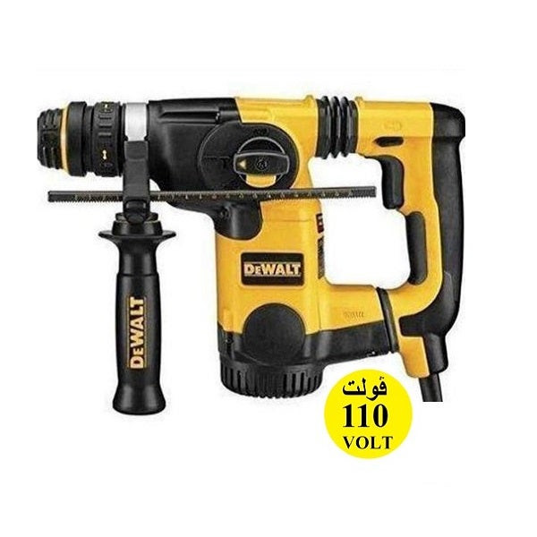 DEWALT - SDS+ Combination Hammer, L-Shape, with Anti Vibration & QCC, 26mm, 110V