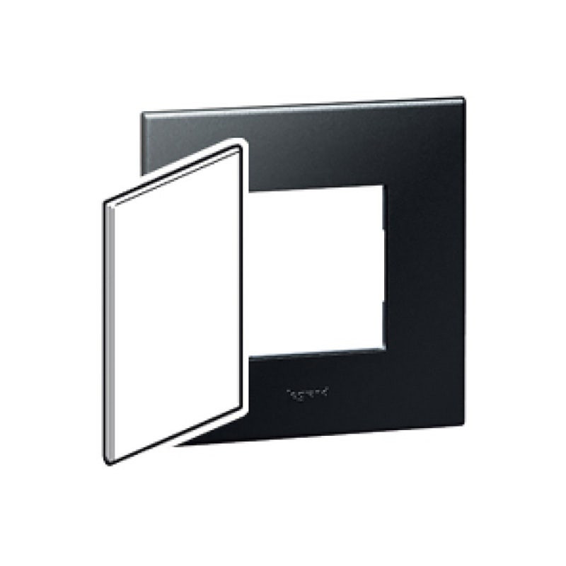 LEGRAND - Blanking Cover Plate Arteor, Italian/US, for 2"x4’’ Boxes, Graphite