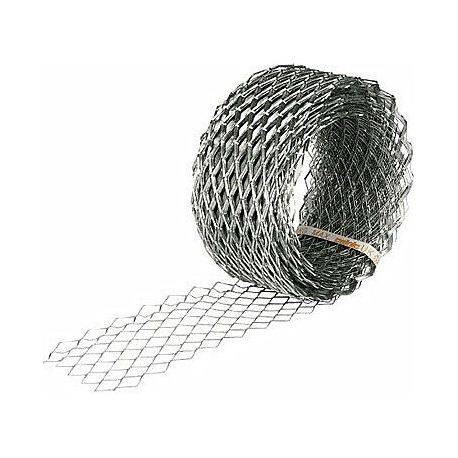 Iron mesh - 15 cm X 11 m - Silver