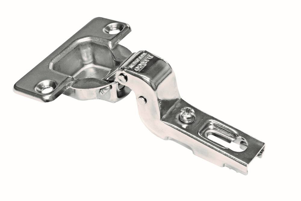 DANCO - HALF ROUND M 44 - Silver Cabinet Hinges