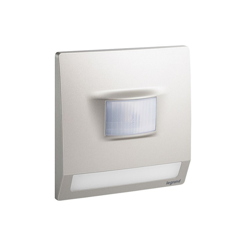 LEGRAND - Step Light with Motion Detector Mallia Senses, 1 Gang, 100-250V, 230V, Champagne