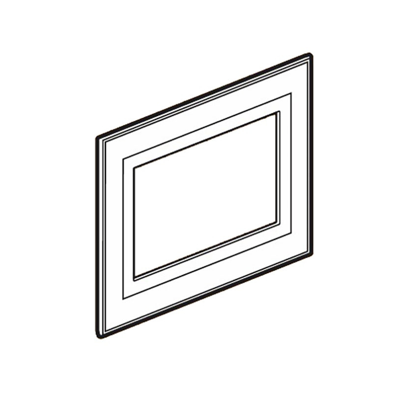 LEGRAND - Plate Arteor, for 10" Multimedia Touch Screen, Woven Metal