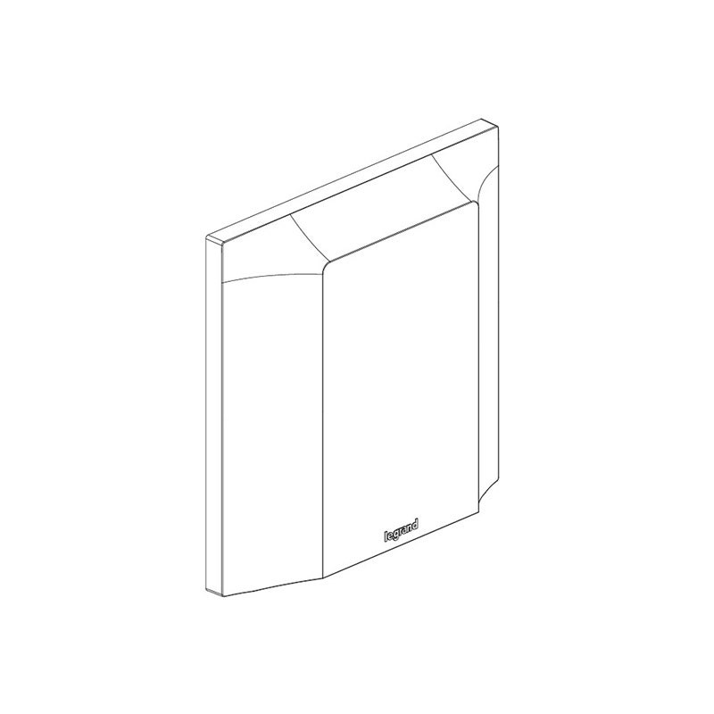 LEGRAND - Cable Outlet Galion, BS, 1 Gang, 45A, 250V, Champagne