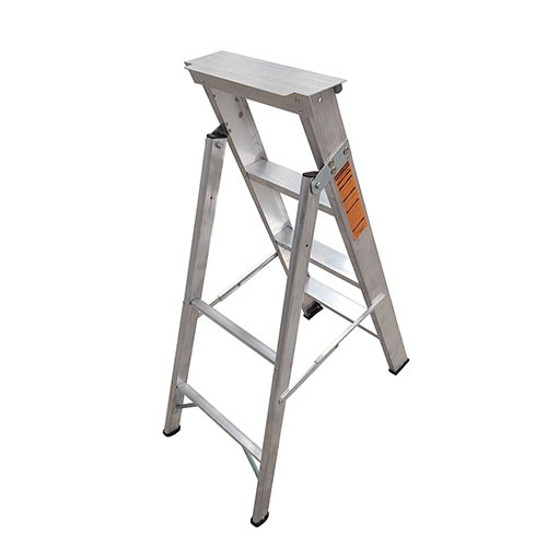 Aluminum Two-in-One Ladder Step 4 (1.2m)