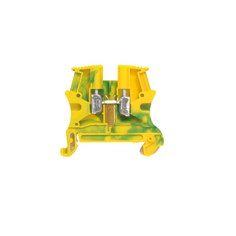 ليجراند - موصل أسلاك DIN RAIL - مقاس 4 مم - أخضر/أصفر