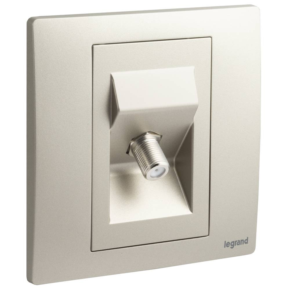 Legrand - TV Plug - Type F - Malia - Beige