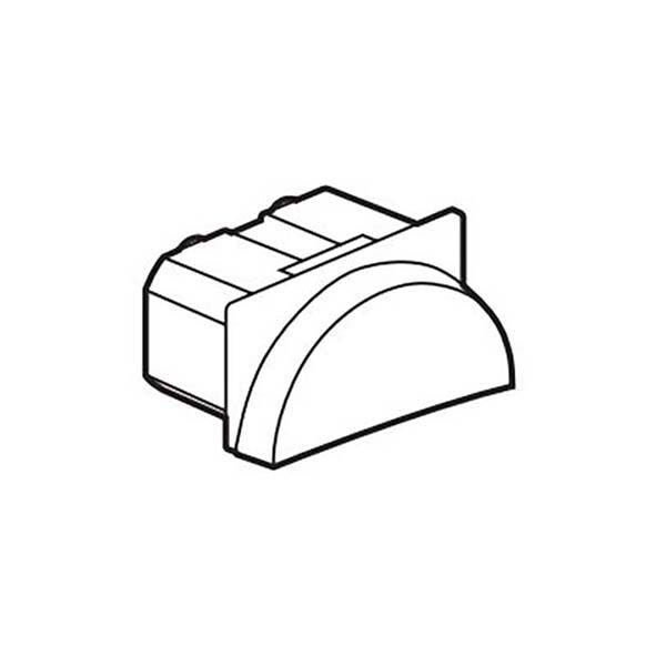 LEGRAND - Push-Button Arteor, Round, 1 Right Module, White