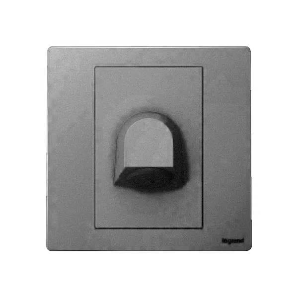 Legrand - 20 Amp Cable Outlet - Dark Silver