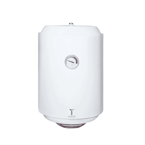 Saudi Ceramics Metal Vertical Water Heater - 50 Liters - White