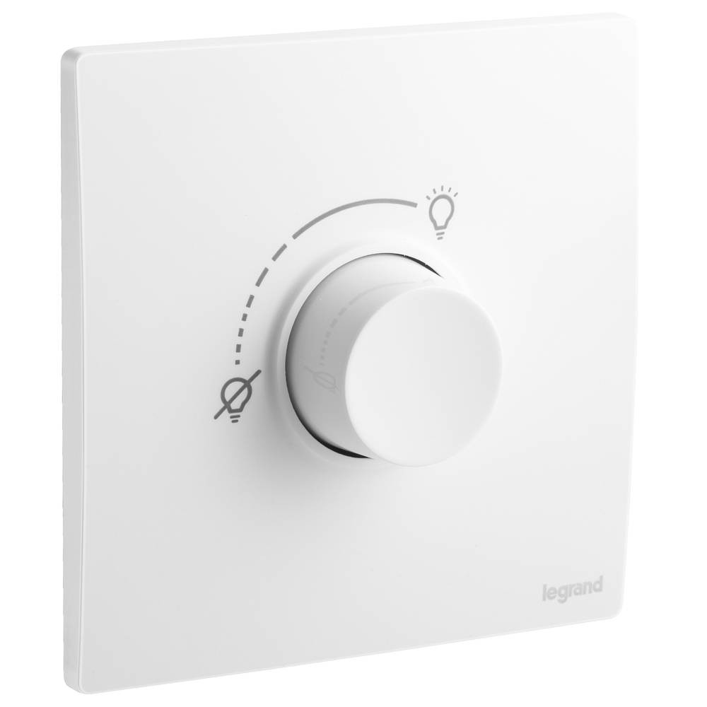 Legrand - Dimmer Switch - RLC+LED - Malia - 100/240V - White
