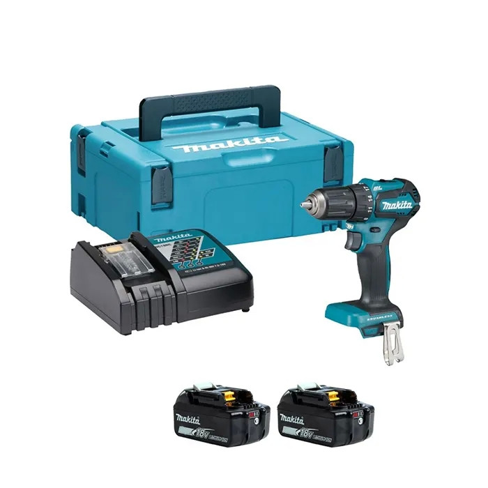 Cordless Driver Drill, For Steel and Wood, Drill Chuck 13mm, 18V, 0 ~ 1,700rpm, 40Nm, 1.6kg