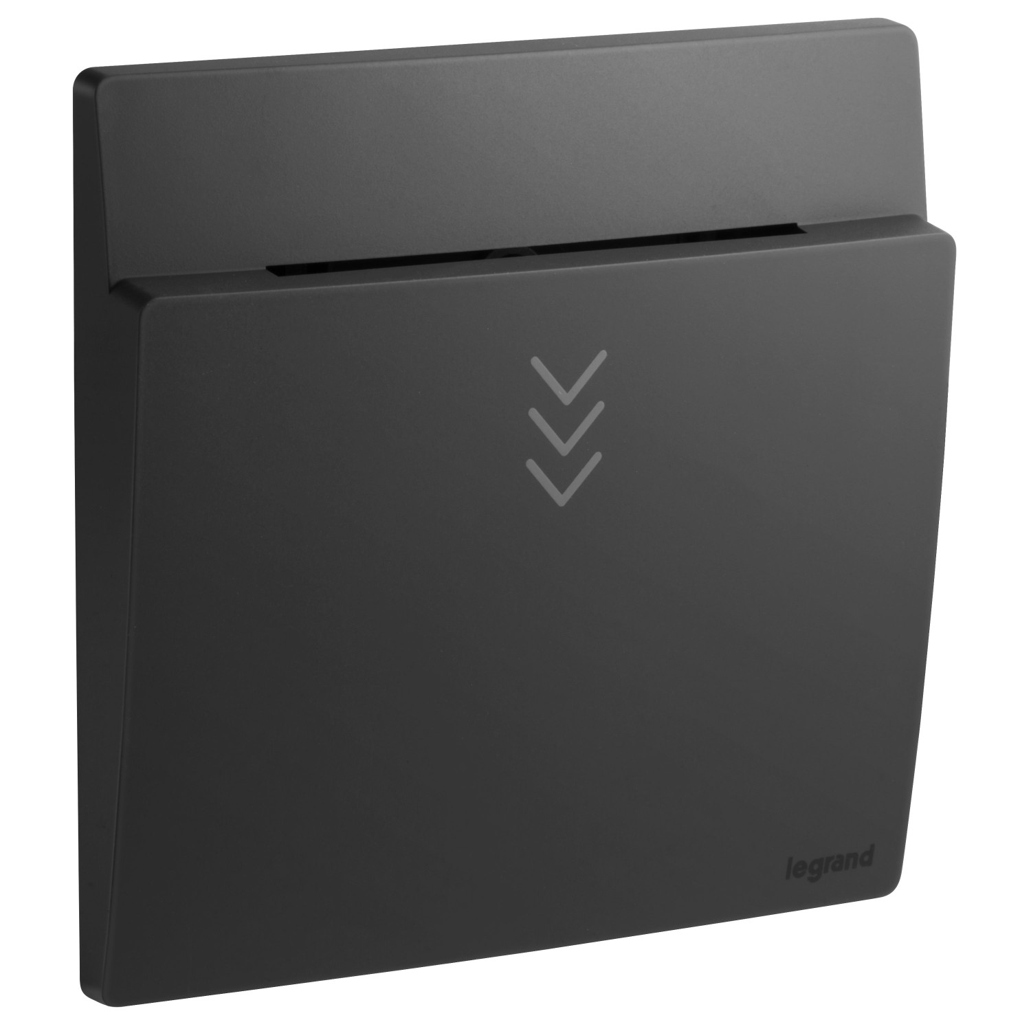 LEGRAND - Key Card Switch RFID Mallia, Time Delay 30s, 230 V~, Matt Black
