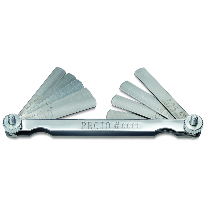 PROTO, 10 Blade Ignition Feeler Gauge Set