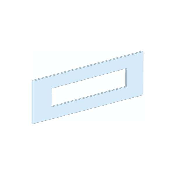 SCHNEIDER - Front Plate, 2 x Vigi NSX 630, Vertical, Fixed, Toggle/Rotary Handle
