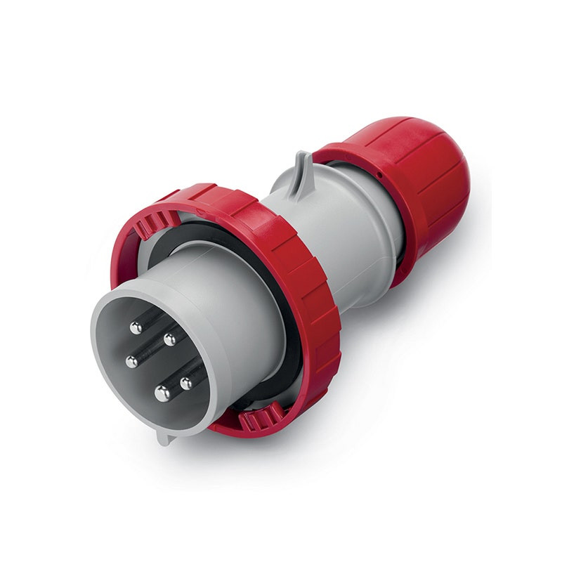 SCAME - Industrial Plug, 16A, 3P+N+E, 6h, IP66/IP67/IP69, 346-415V, 50Hz, 60Hz, Perforating Terminals
