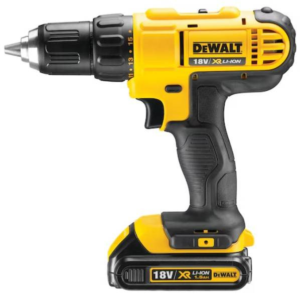 DeWalt 13mm Cordless Drill 18V 1.5Ah Battery - DCD771S2-B5