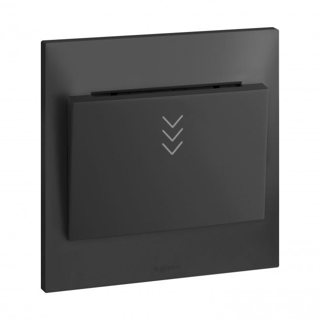 LEGRAND - Key card switch Belanko S - 16A x 230V~ - 50/60 Hz card with width max. 54 mm - anthracite