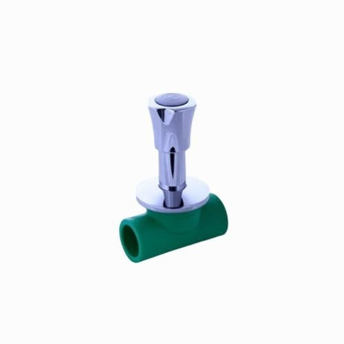 Chrome Concealed Valve from Al-Qablan - Size 32 mm