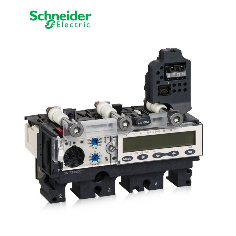 SCHNEIDER - Trip Unit MicroLogic 6.2A for ComPact NSX 160/250 Circuit Breakers, Electronic, 160A, 3P 3d