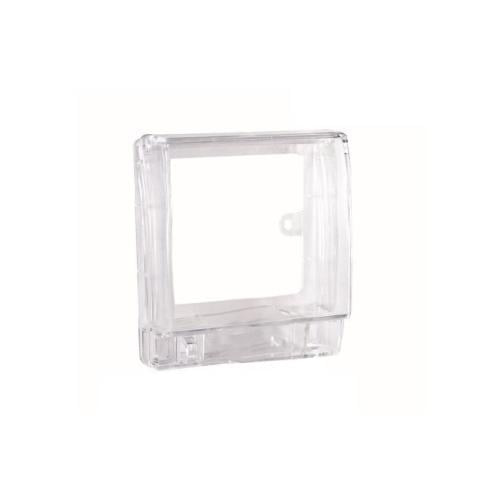 MK Plastic Electrical Switch Cover - Clear