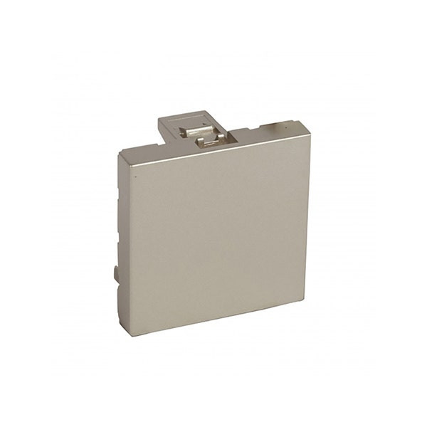 LEGRAND - Blank Module Arteor, Square, 2 Modules, Champagne
