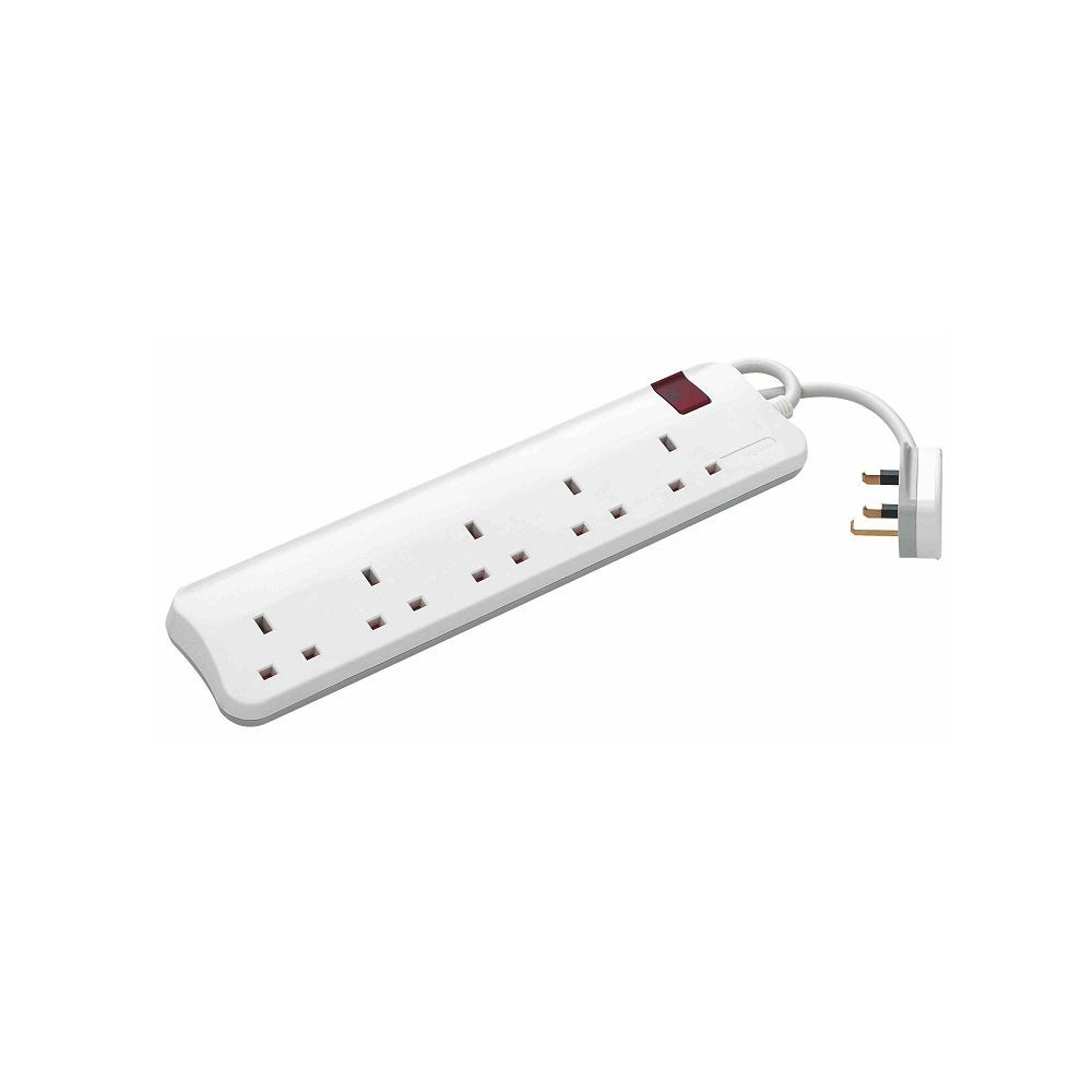 LEGRAND - British Standard Multi-Outlet Extension, 5x2P+E, 5m Cord