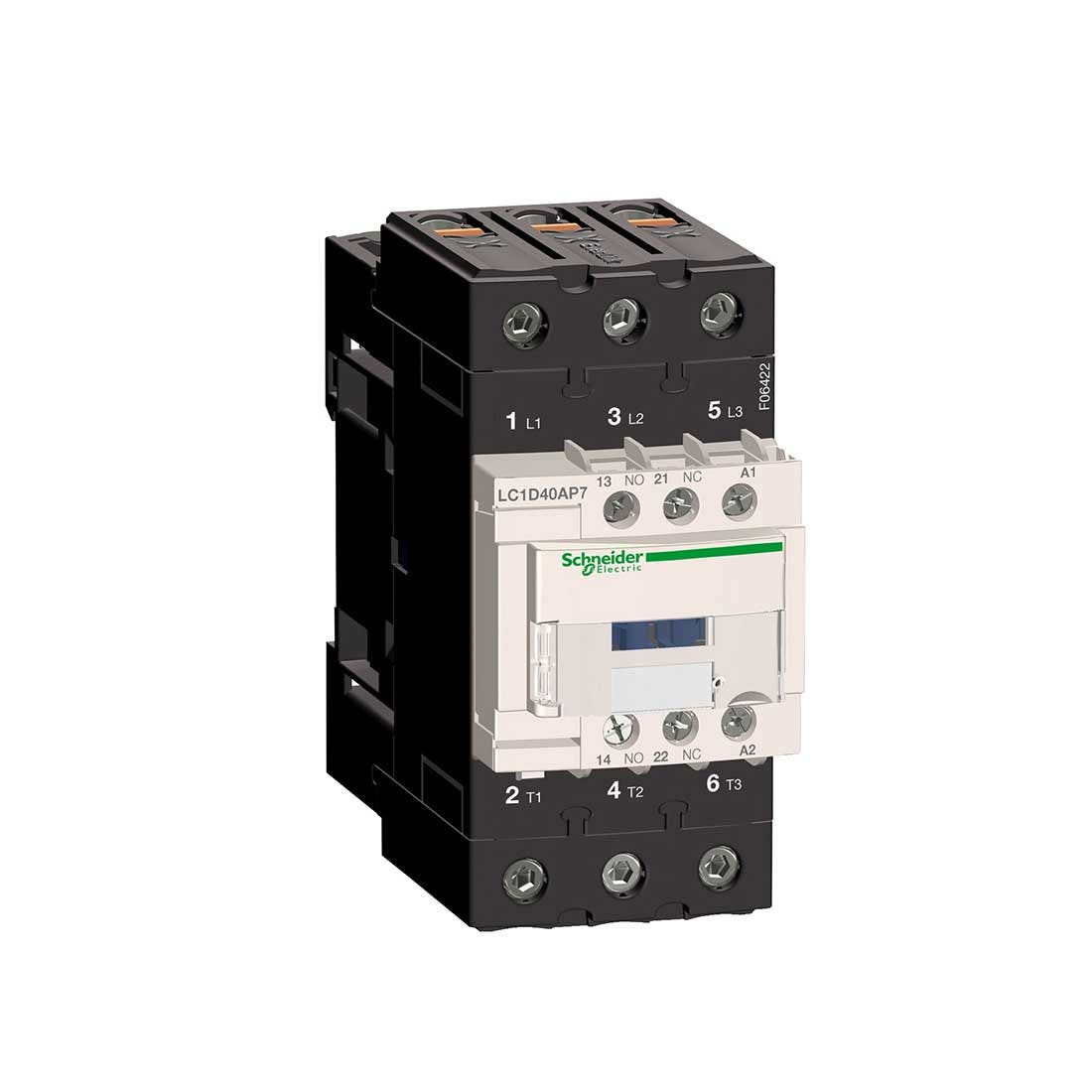 SCHNEIDER - Contactor 40A 3P 440V 1No + 1Nc