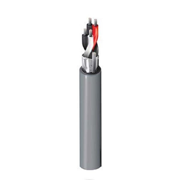 BELDEN - RS-232 Cable, 2 Twisted Pairs, 2P*24 AWG, Stranded TC, PVC Insulation, Shielded, PVC jacket, Grey, 305M/Reel