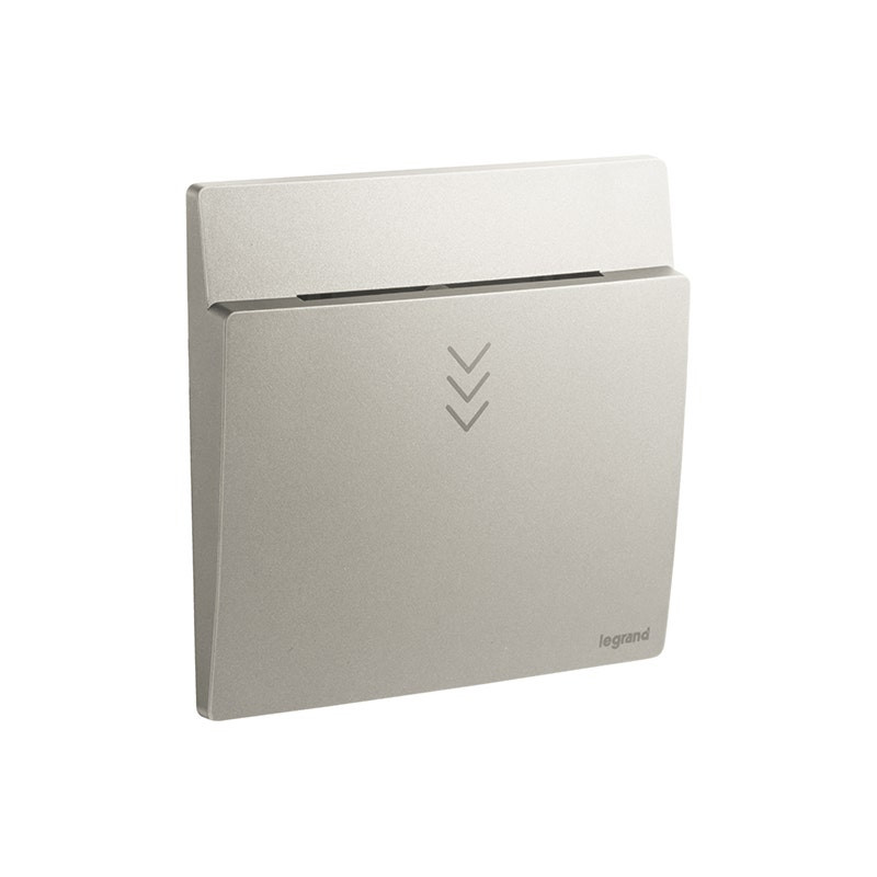 LEGRAND - Key Card Switch Mallia Senses, 1 Gang, 12V, Champagne