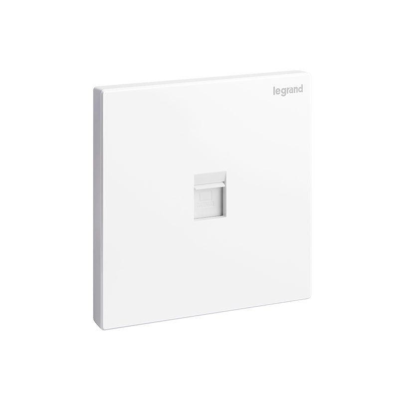 LEGRAND - Single RJ45 Socket Outlet Galion, Cat. 6 UTP, 1 Gang, White