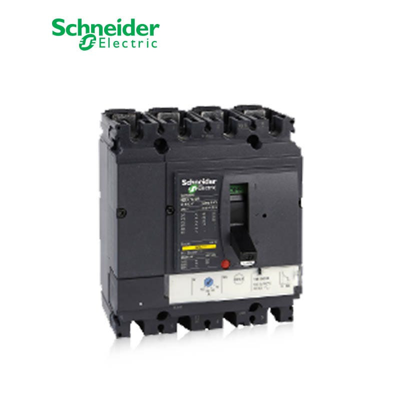 SCHNEIDER - MCCB Breaker, ComPact NSX100N, 4P 4d, 50kA at 415 VAC, TMD Trip Unit 100A