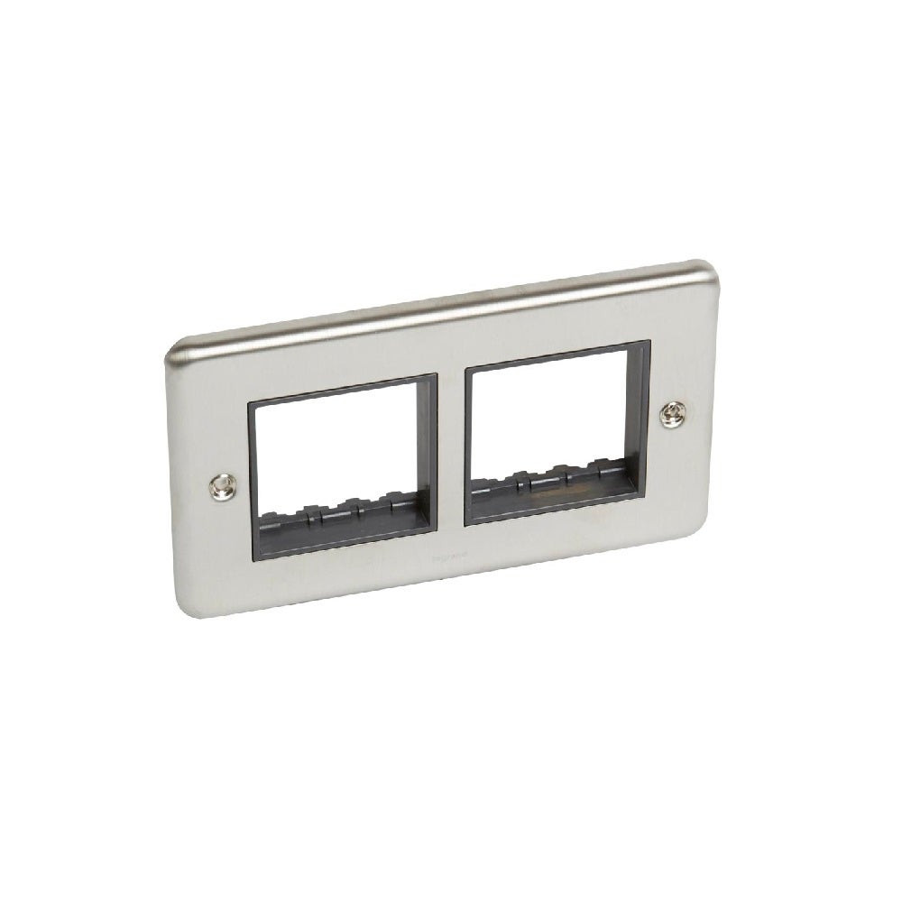 LEGRAND - Carrier Plate Synergy, for 4 Arteor Modules, 2 Gang 