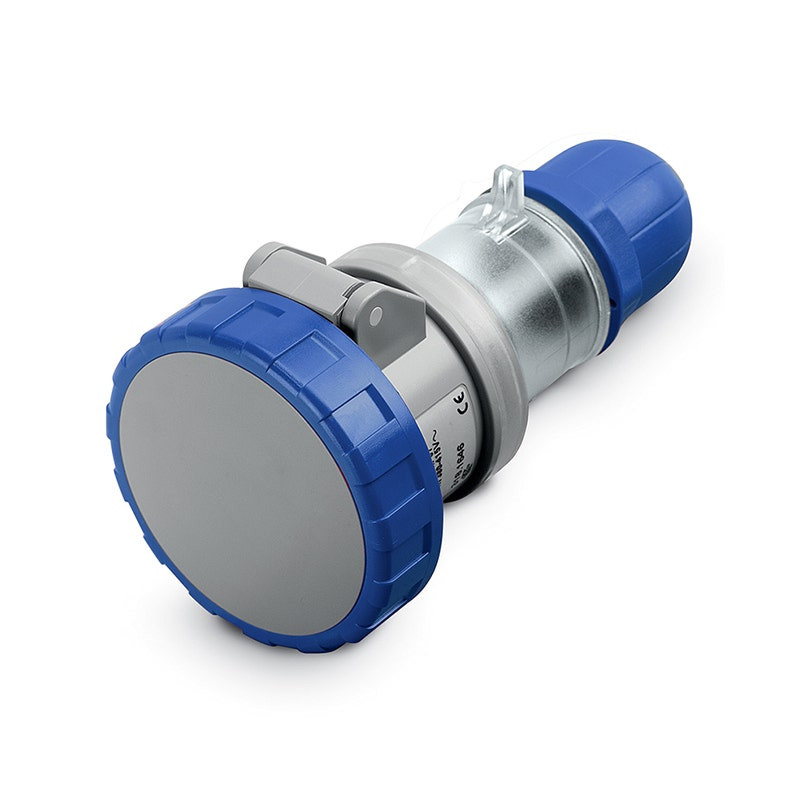 SCAME - Connector, 16A, 2P+E, 6h, IP66/IP67/IP69, 200-250V, 50Hz, 60Hz, Screw Terminals