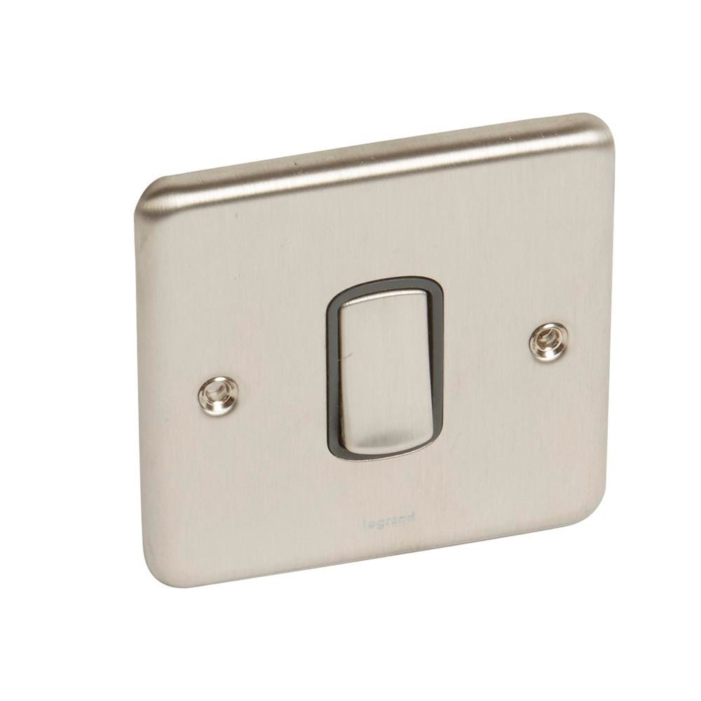 LEGRAND - Plate Switch Synergy -1 Gang -Interm. -10 AX -250 V~