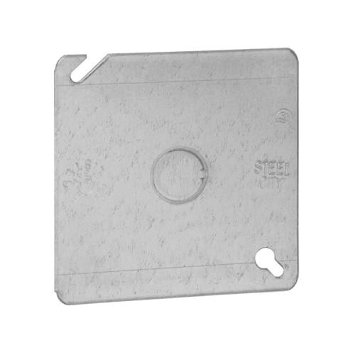 City Steel Iron Partition Cover - 4" x 4" - 3/4" Thick