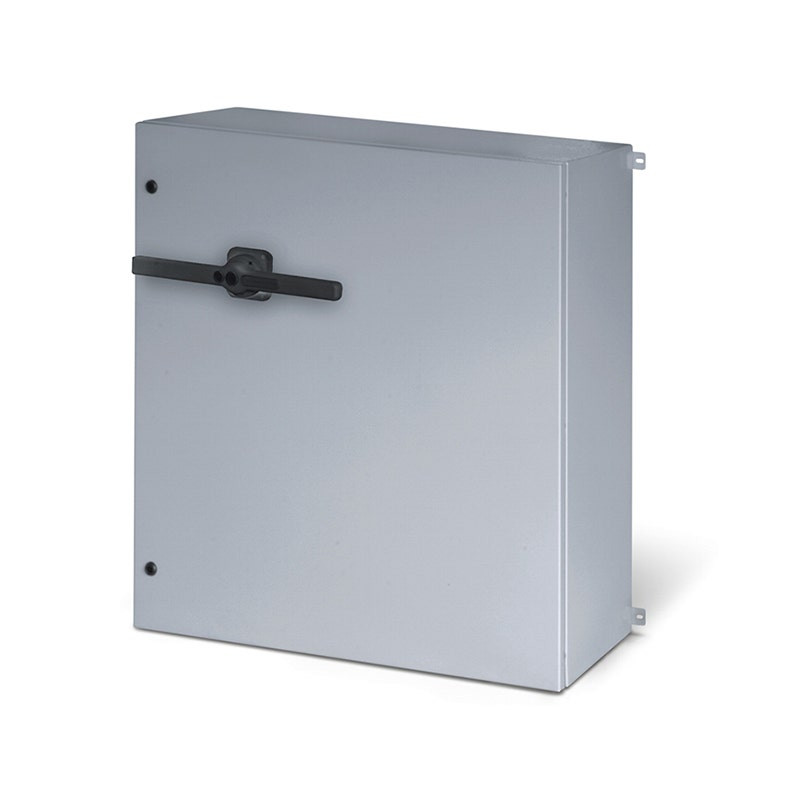 SCAME - Enclosed Switch Disconnector (AC22A/ AC23A), 250A, 3P + N, IP65, 300x500x200mm, K2 IK10, General Grey/Black, with Busbar