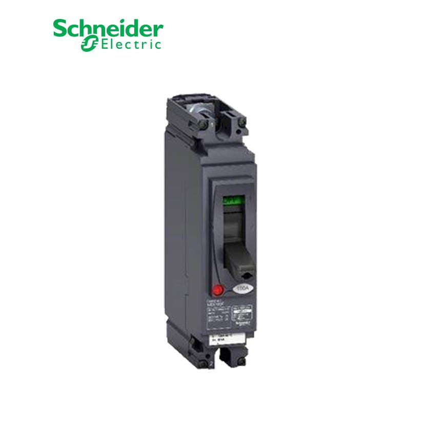 SCHNEIDER - MCCB Breaker, ComPact NSX100F AC/DC, 1P 1d, 18kA at 240 VAC, TMD Trip Unit 40A