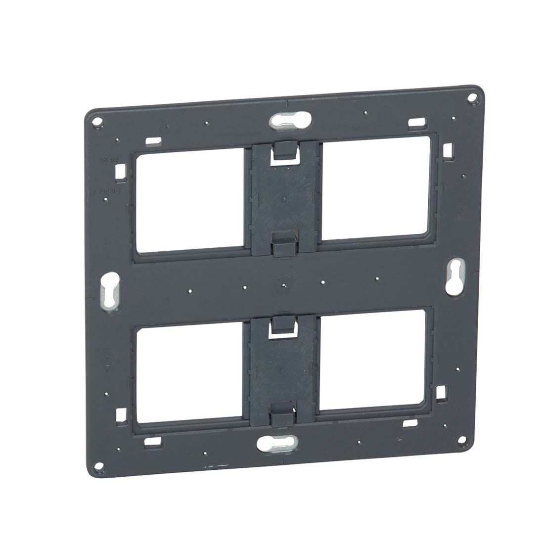 LEGRAND - Support Mosaic, for 2 x 4 Or 2 x 2 x 2 Modules