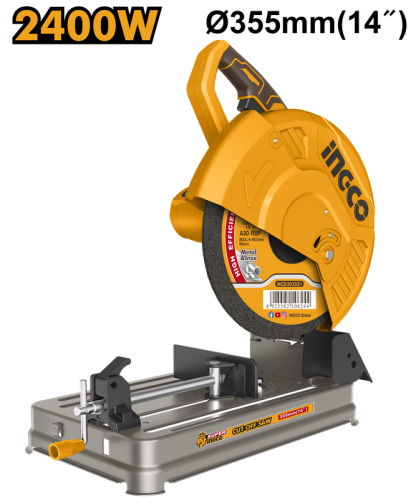 Cut off saw 14" - 2400W منشار ديسك قطع حديد 14بوصة 2400 وات