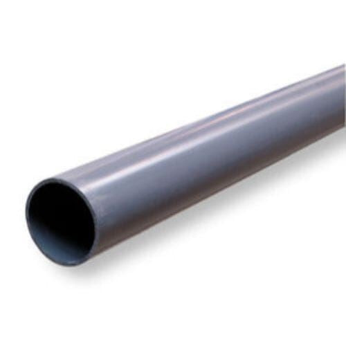 NEPROPLASTIC- UPVC Pipe - 3.6 mm-75mm-6 m-Class 4- Grey