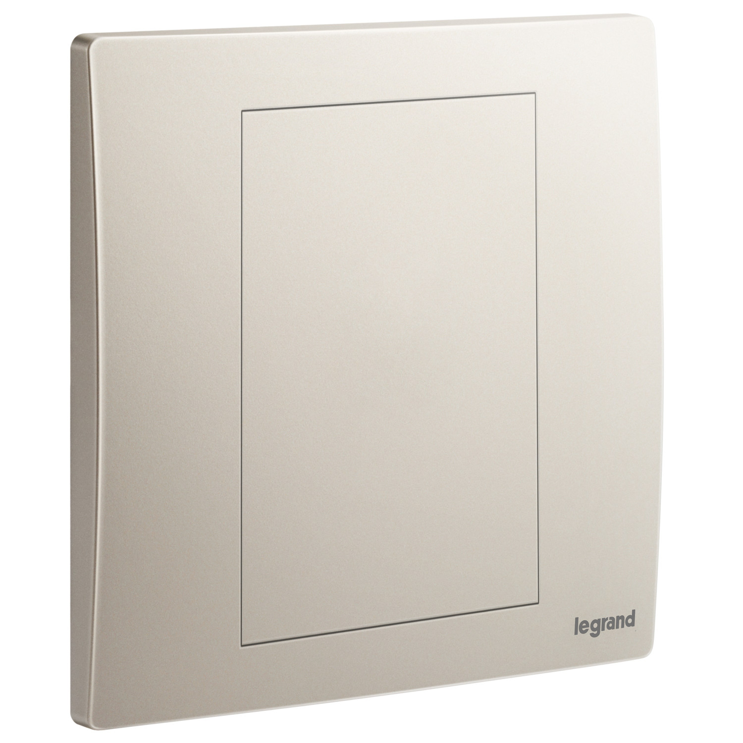 LEGRAND - Blanking Plate Mallia, 1 Gang, Champagne