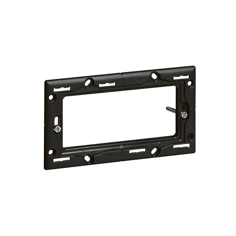 LEGRAND - Support Mosaic, for Italian Standard Boxes, Supplied with Screws, 4 Modules