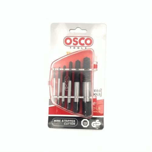 OSCO- Screw Extractor Set- 6pcs -10888 -Black