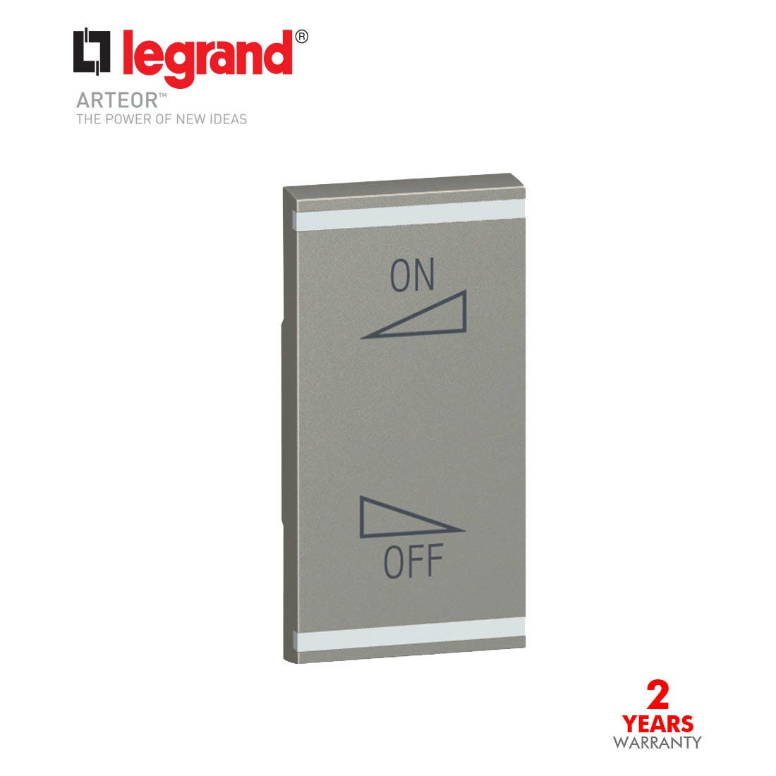 LEGRAND - Sqr Key Cover Bus/Scs 1Mod, Regulation Symbol