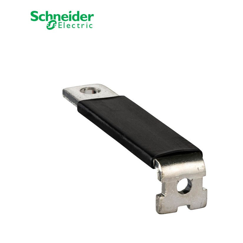 SCHNEIDER - Long Insulated Right-angle Terminal Extensions for Plug-in Base, ComPact NSX 100/160/250, Set of 2 Parts
