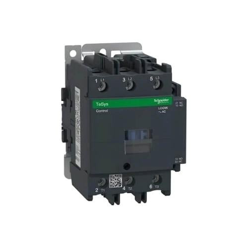 Schneider 3 Pole Contactor - 440 Volts Maximum - 95 Amps - TeSys D Contactor LC1D95M7