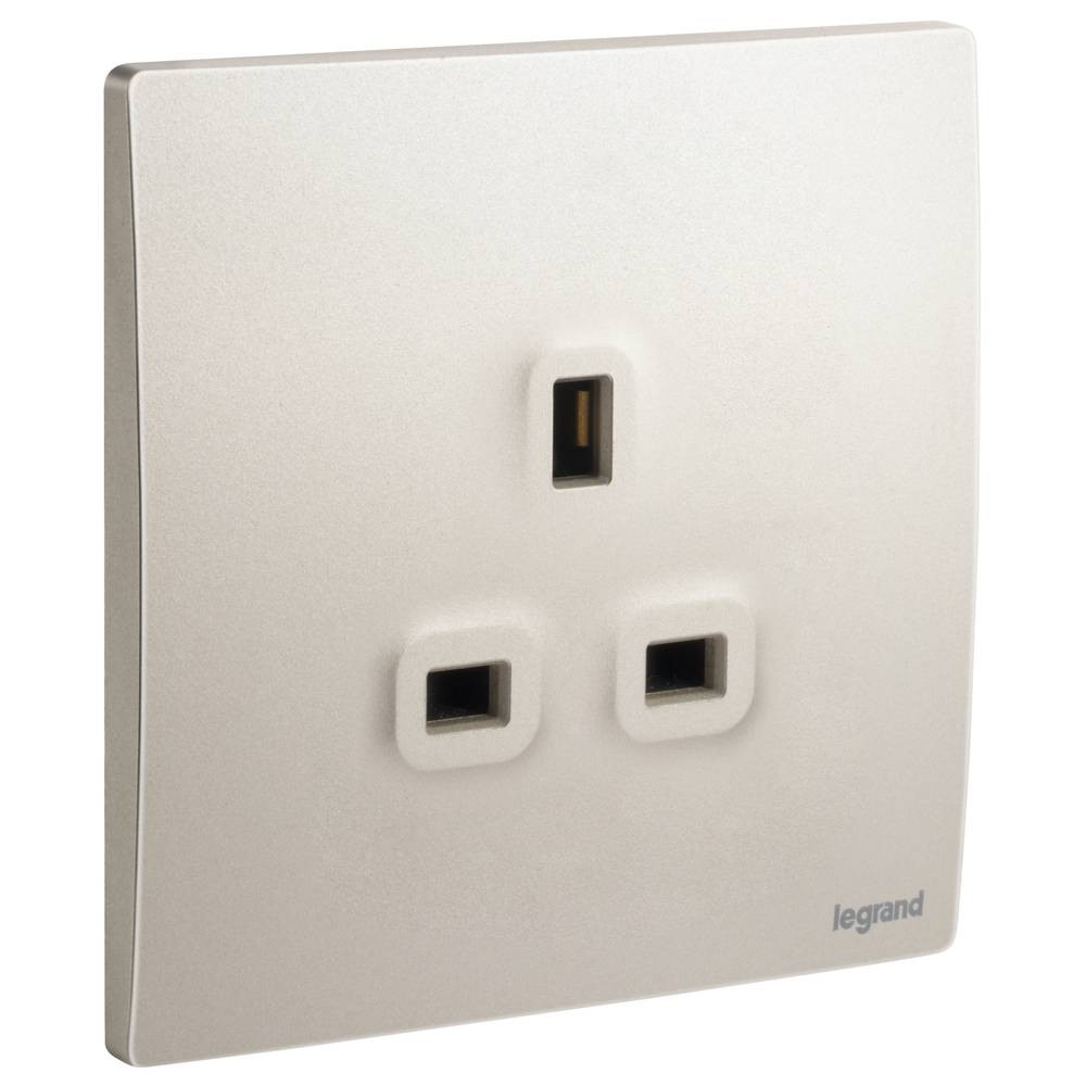 Legrand - Fish Mallia - 13 Amp - 250 Volt - British Specifications - Beige